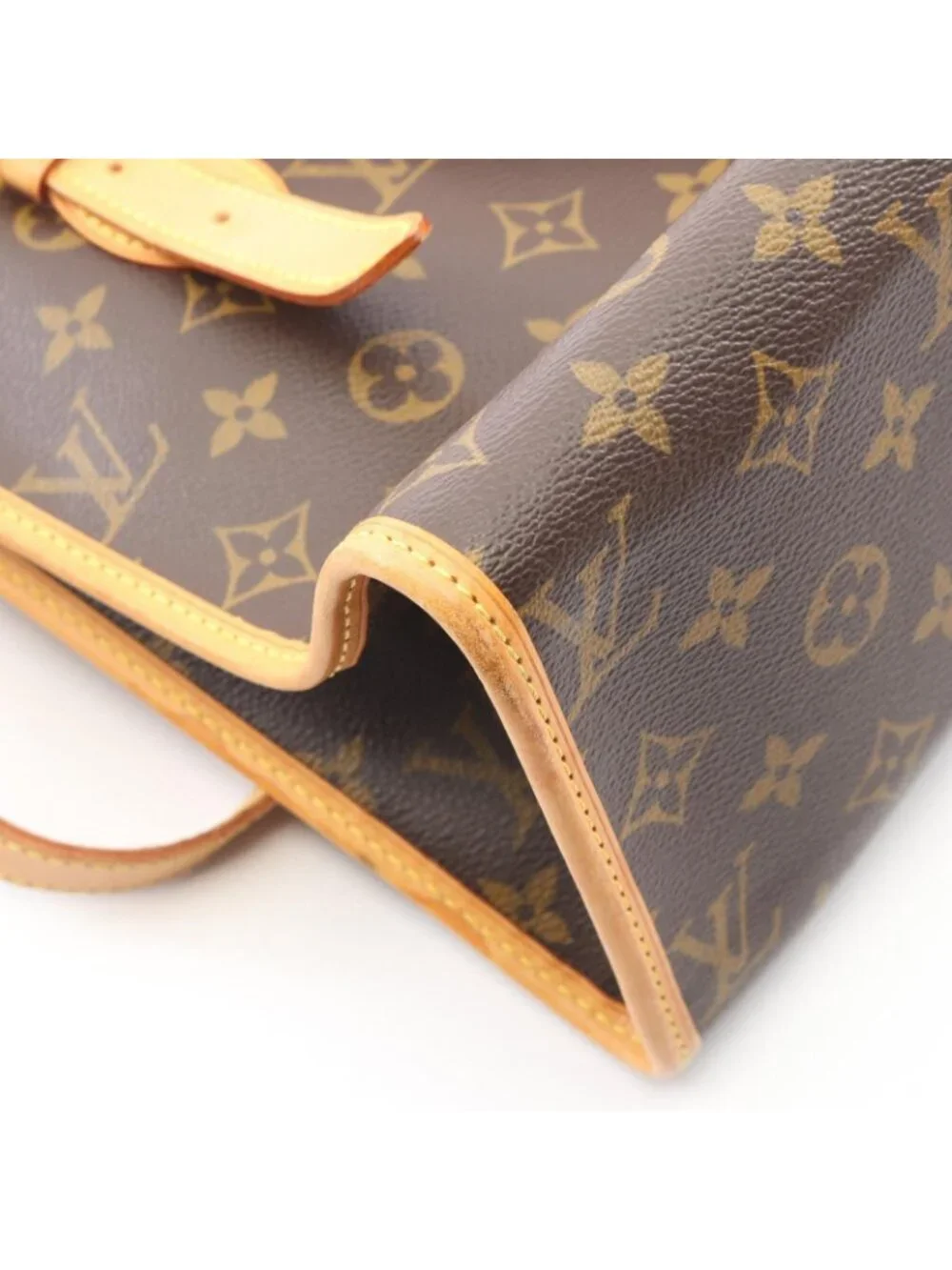 Louis Vuitton Tote Popincourt Canvas Leather